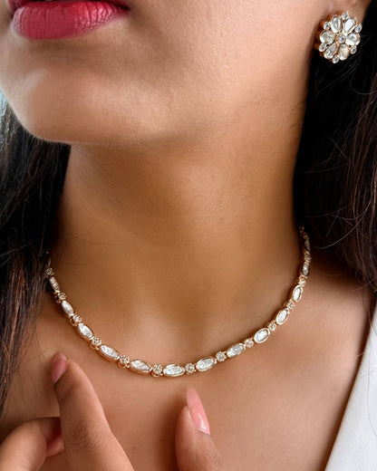 Sitara Single-Layer Polki Necklace