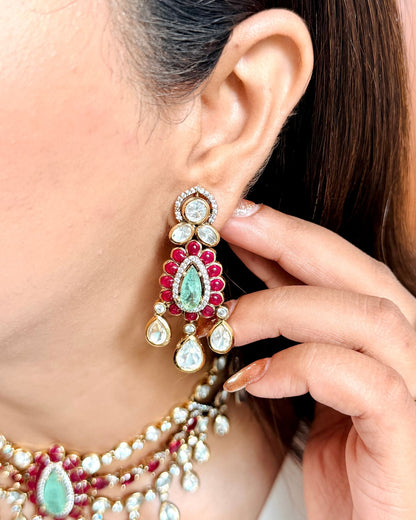 Tarini Royal Moissanite Necklace