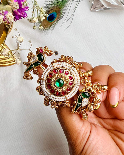 The Mayura Heritage Double Finger Ring