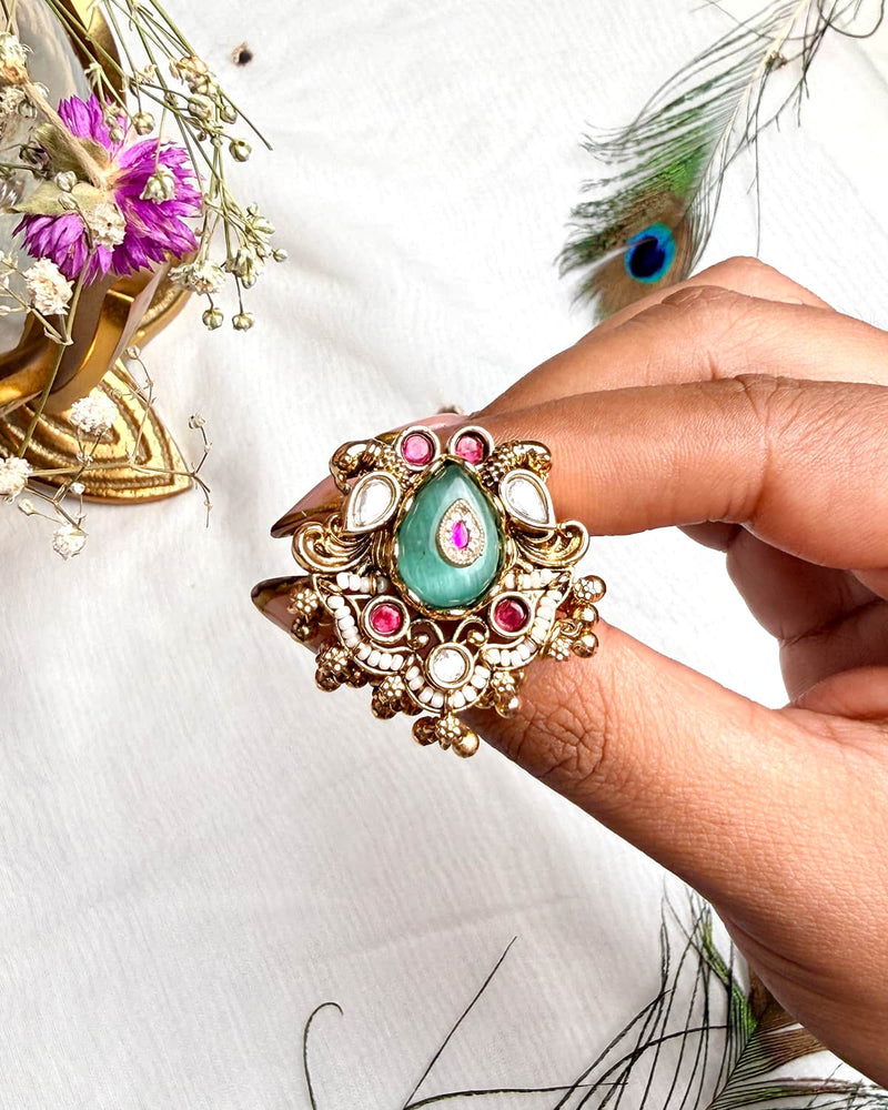 The Royal Teardrop Heritage Ring
