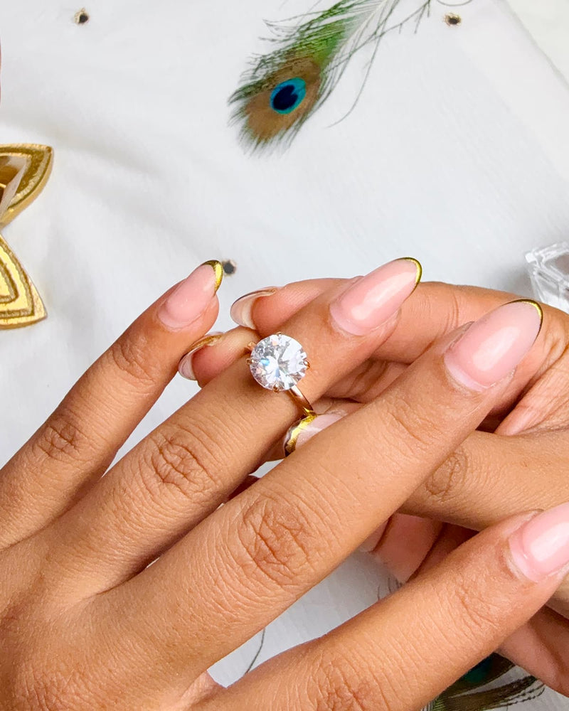 The Solitaire Grace Ring