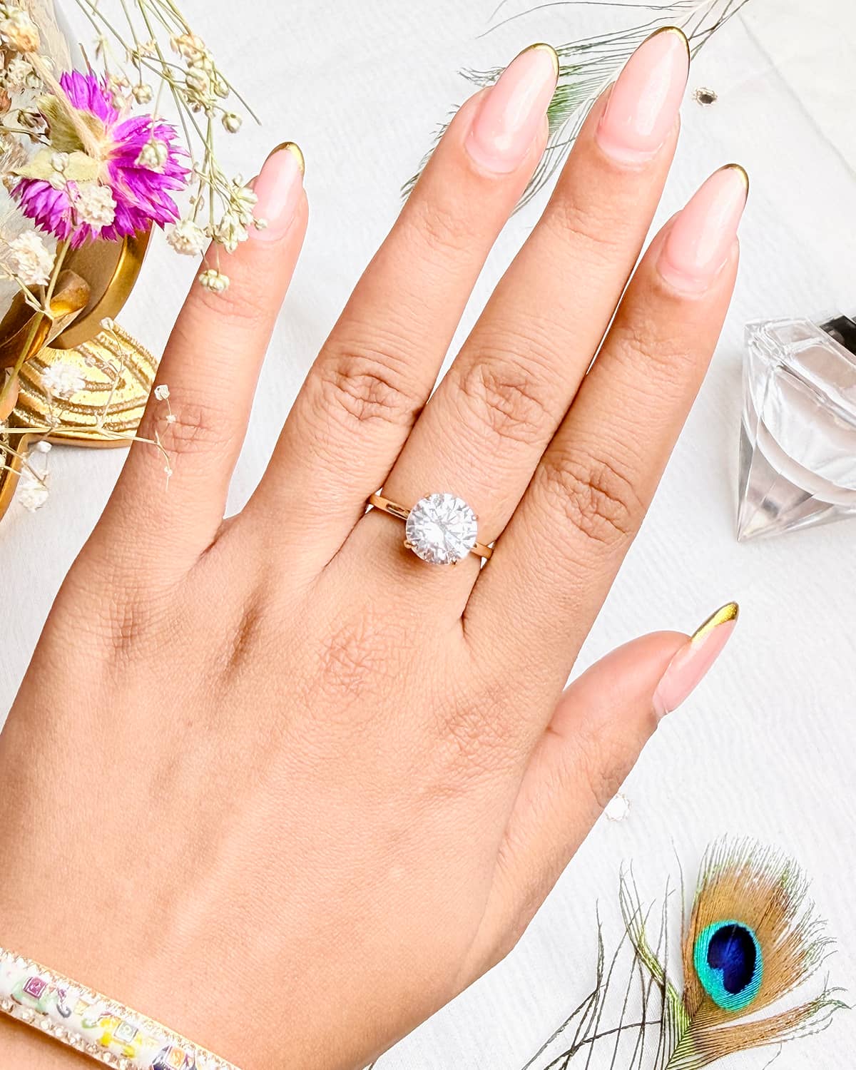 The Solitaire Grace Ring