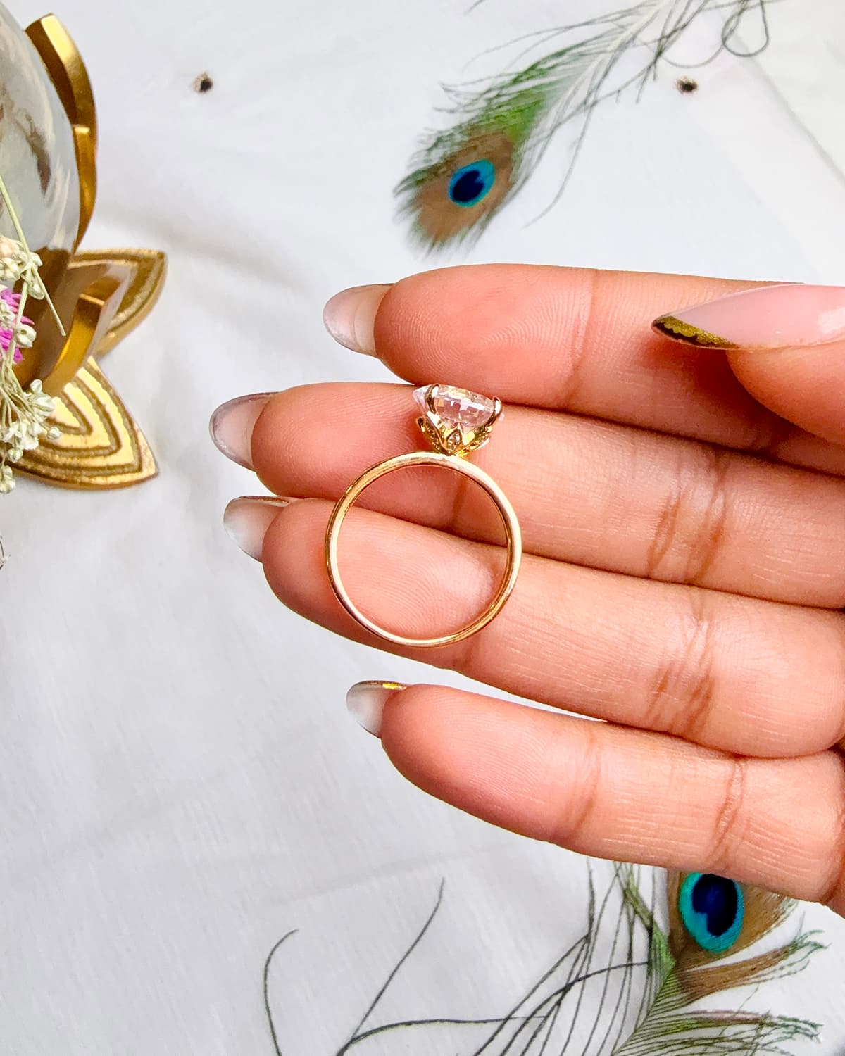 The Solitaire Grace Ring