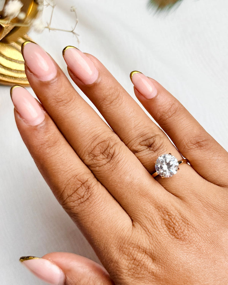The Solitaire Grace Ring