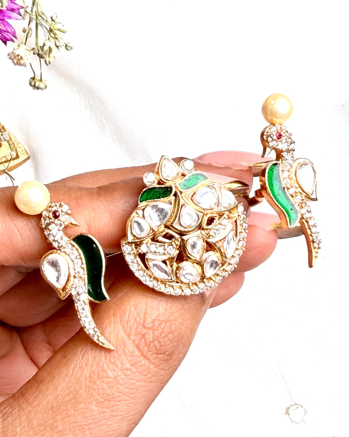 The Zoya Two-Finger Statement Ring
