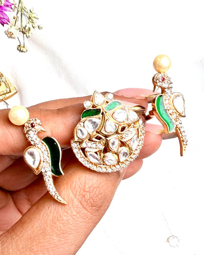 The Zoya Two-Finger Statement Ring