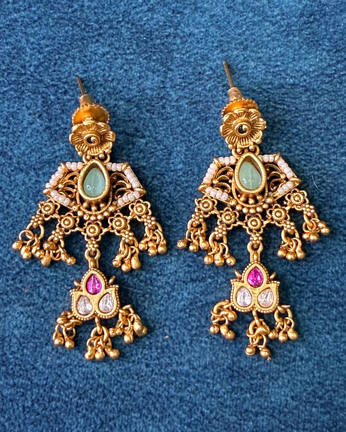 Vaidehi Heritage Kantha Mala Set