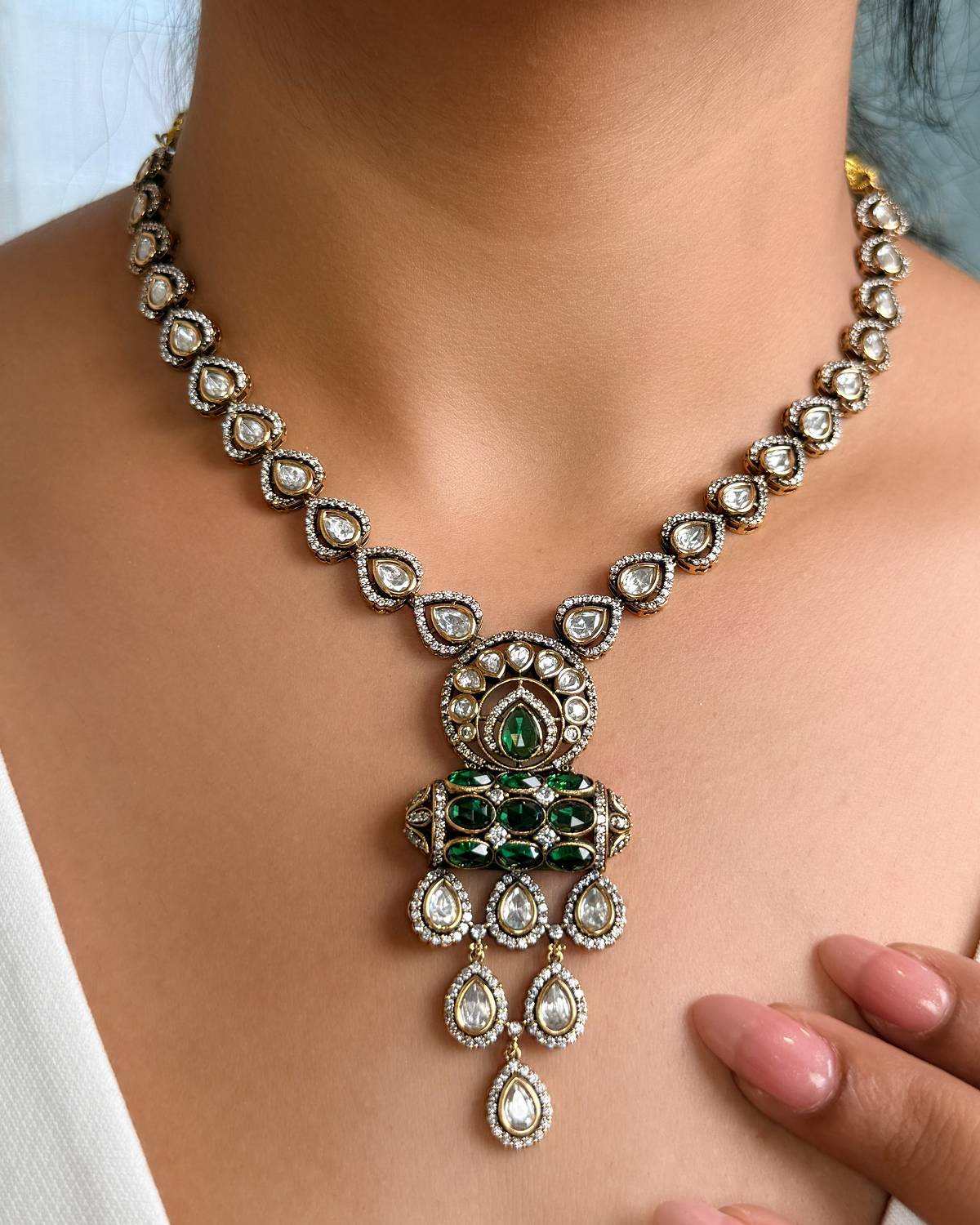 Zehra Moissanite Necklace