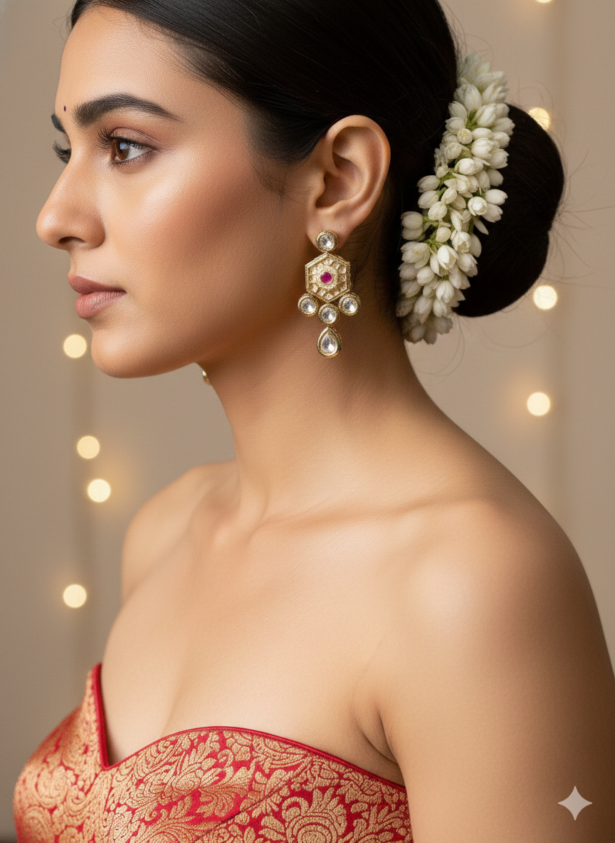 Aarohi Kundan Set