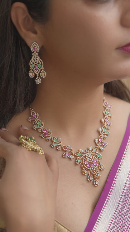 Nyra Empress Chandelier Necklace
