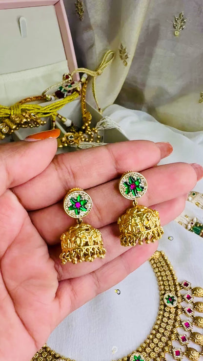Svarn Phoolkali Necklace Set