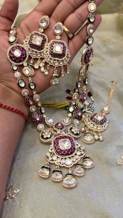 Regal Rosé Moissanite Raani Haar