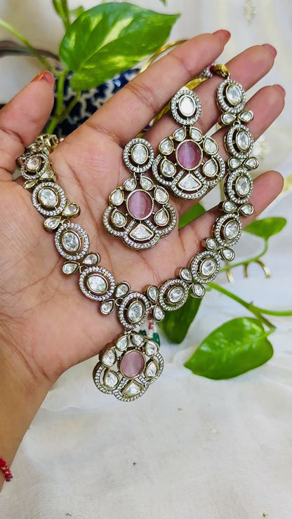 Blush Aurelia Moissanite Set