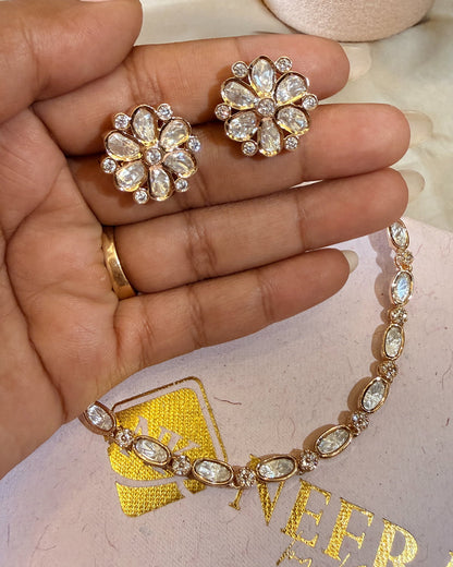 Sitara Single-Layer Polki Necklace